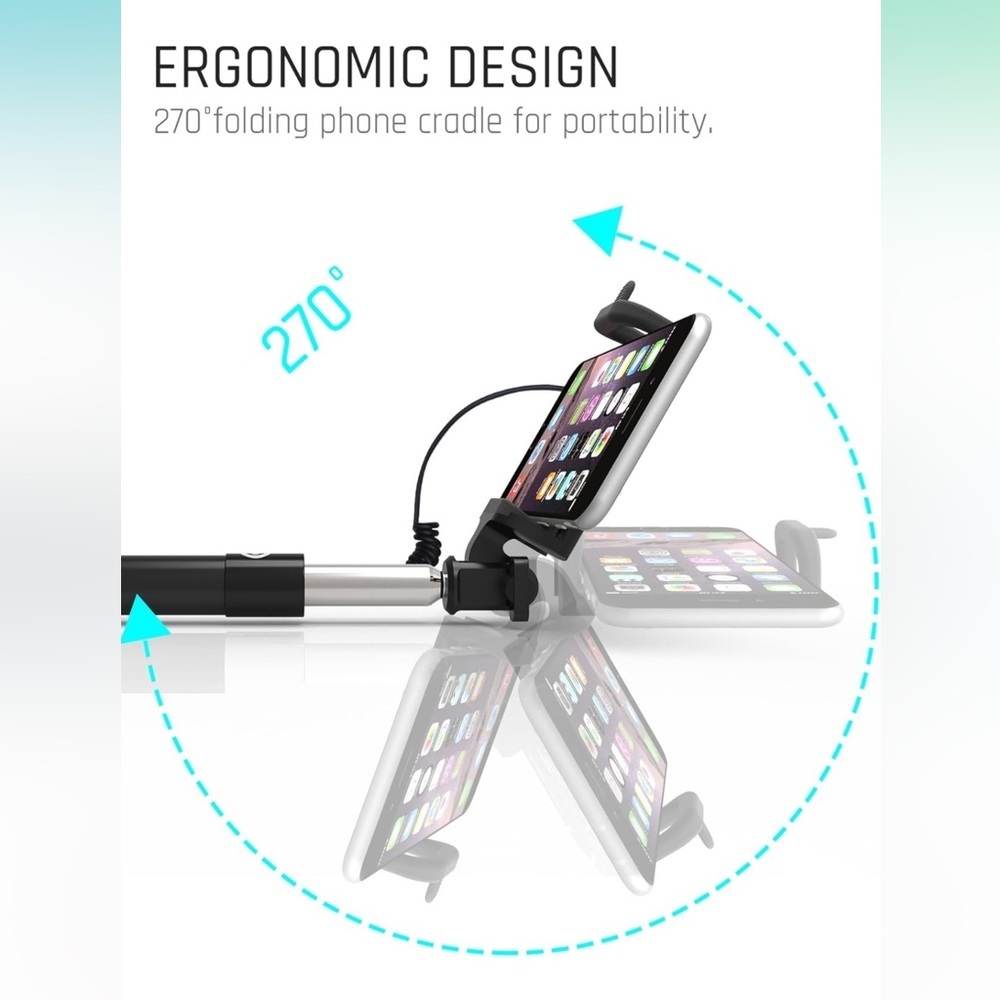 Stalion Selfie Stick 🤳  Handheld Extended Wired Monopod Photo & Video Recorder - Picture 6 of 15